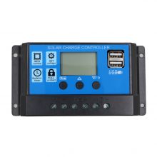 PowMr 10A 20A 30A 40A 50A 60A 太阳能充放电控制器 12V 24V 自识别 太阳能系统充电